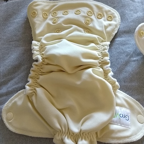 GroVia AI2 Hybrid Cloth Diaper Shell w/Snap Cloure - Picture 7 of 8